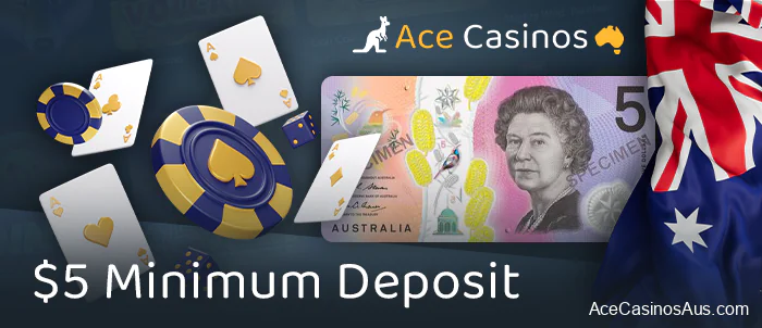 Online casinos with 5AUD no deposit bonus