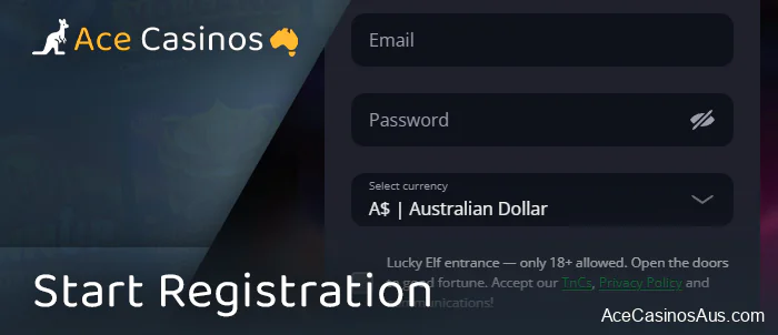 Sign up for Australian Live Casino