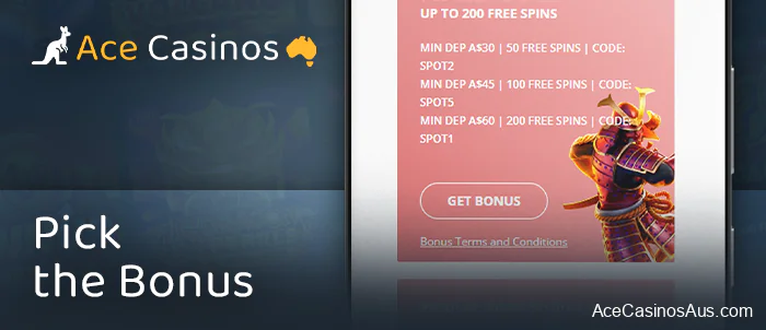 Open a section for mobile bonuses at online casinos