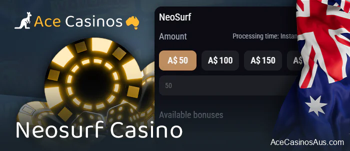 Top casinos with Neosurf payment for Aussies