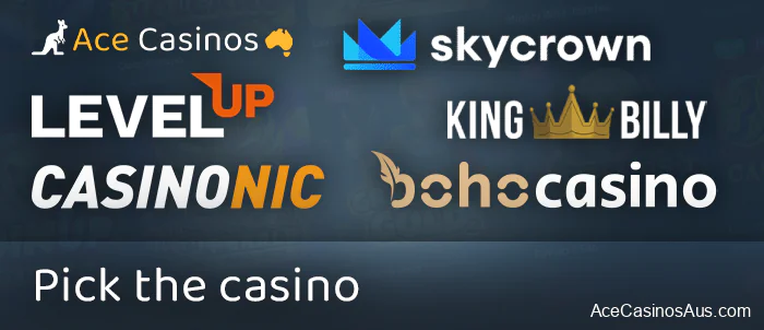 Choose an online casino from reviews for Australia