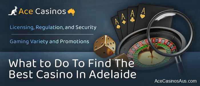 Criteria for choosing a casino for players from Adelaide