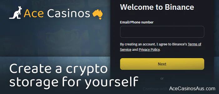 Create a crypto wallet for online casino payments