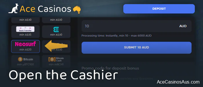 Choose Neosurf To deposit at an online casino