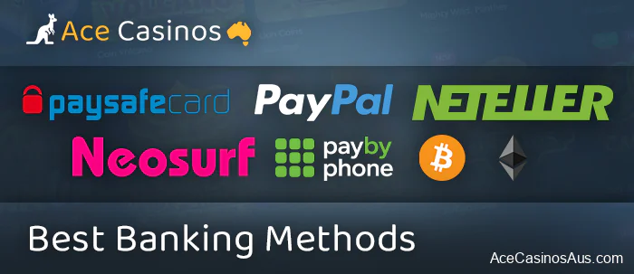 Payment methods in online casinos with min deposit