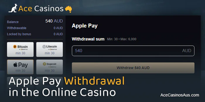 Make a cash out in Apple Pay Casinos - step-by-step instructions