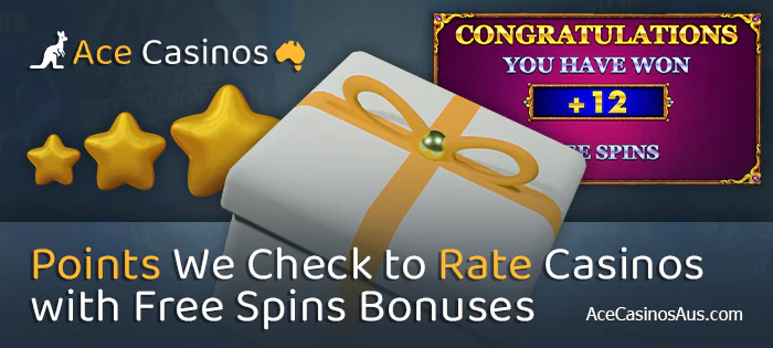 Evaluation of online casinos with freespin bonuses