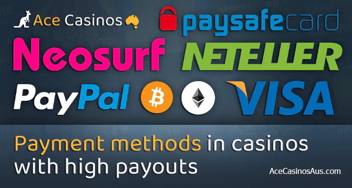 About payment systems in high payout casinos