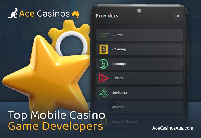 About the best software providers in mobile casinos