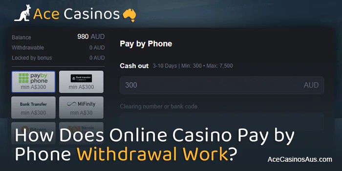 How to get winnings via Pay by Phone at online casinos