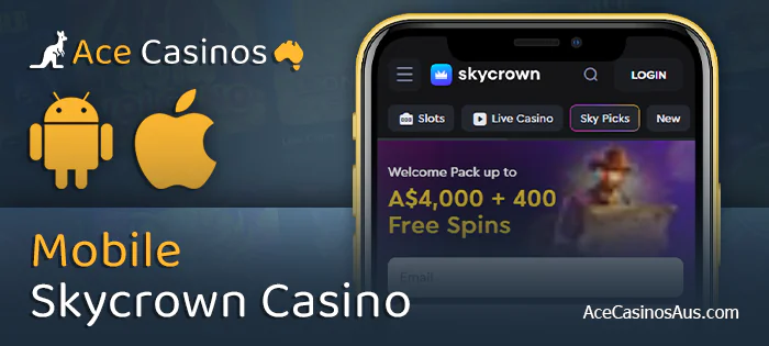 Play Skycrown Casino on the mobile app - install on ios and android